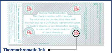 Thermochromatic Ink
